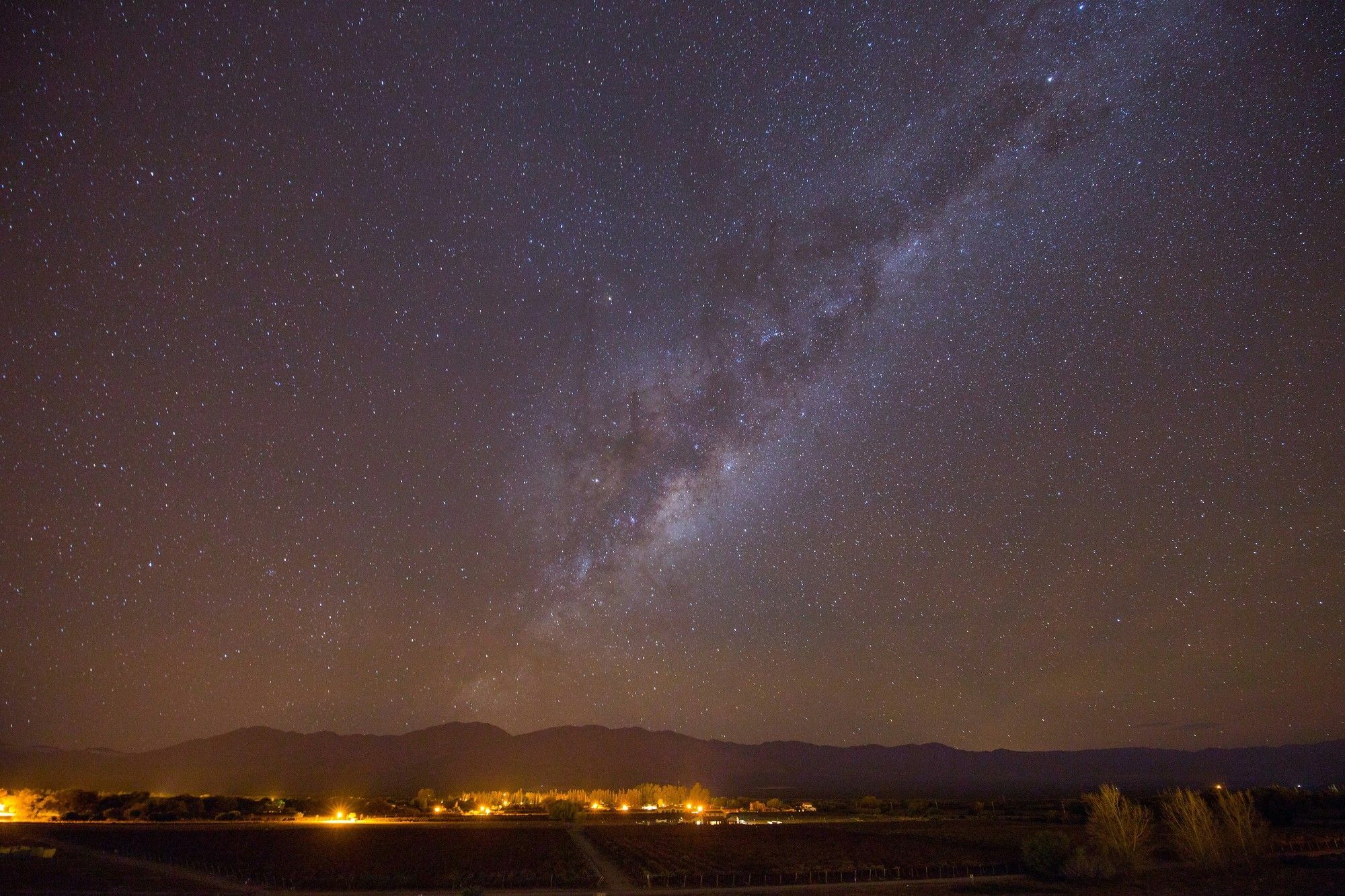 Grace Cafayate Hotel Exterior photo Milky Way over the town of La Calera, New Mexico